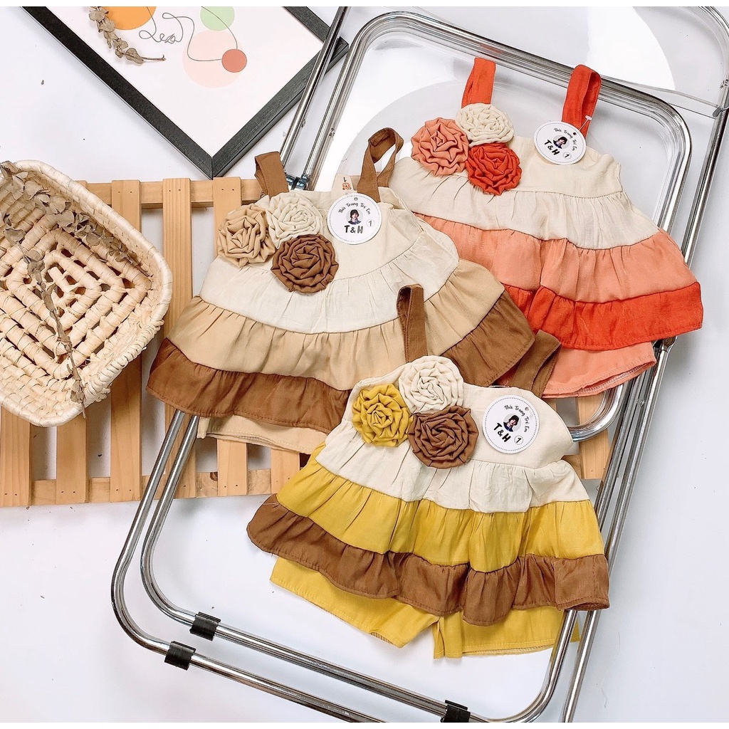 Bộ đũi 2 dây 3 bông hoa (7-16kg)