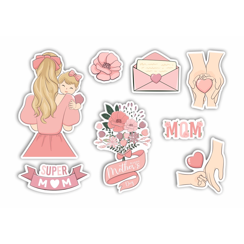 5 Combo 2 Set Giấy Trang Trí Bánh Kem