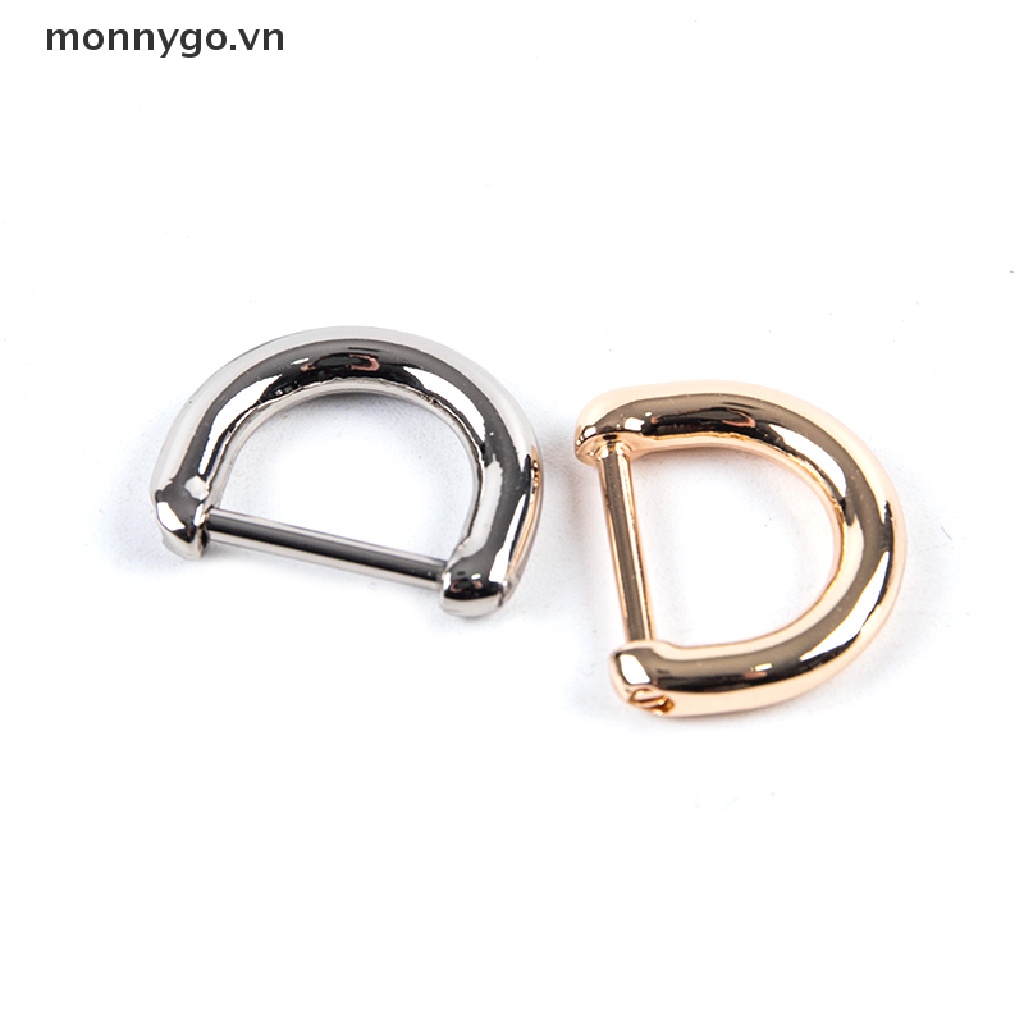 Khóa Kim Loại Chữ D Chuyên Dụng Cho Dây Đeo Túi Xách Da
