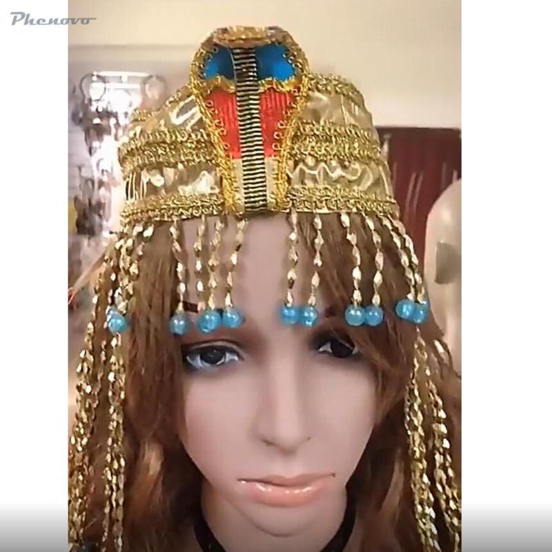 Băng Đô Cài Tóc Hình Rắn Phong Cách Nữ Hoàng Cổ Điển Thời Trang Dùng Hóa Trang Halloween