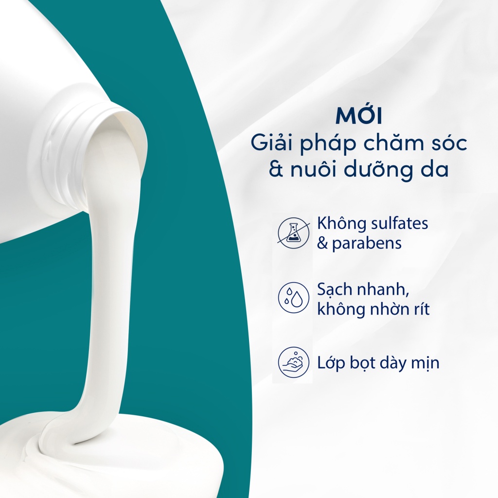Sữa tắm Dove Chăm sóc và làm dịu da Nhạy cảm 500g