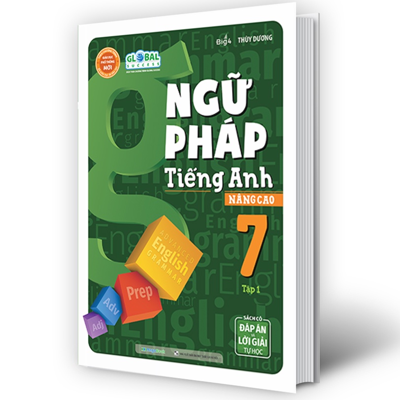 Sách Ngữ pháp Tiếng Anh nâng cao Lớp 7 tập 1