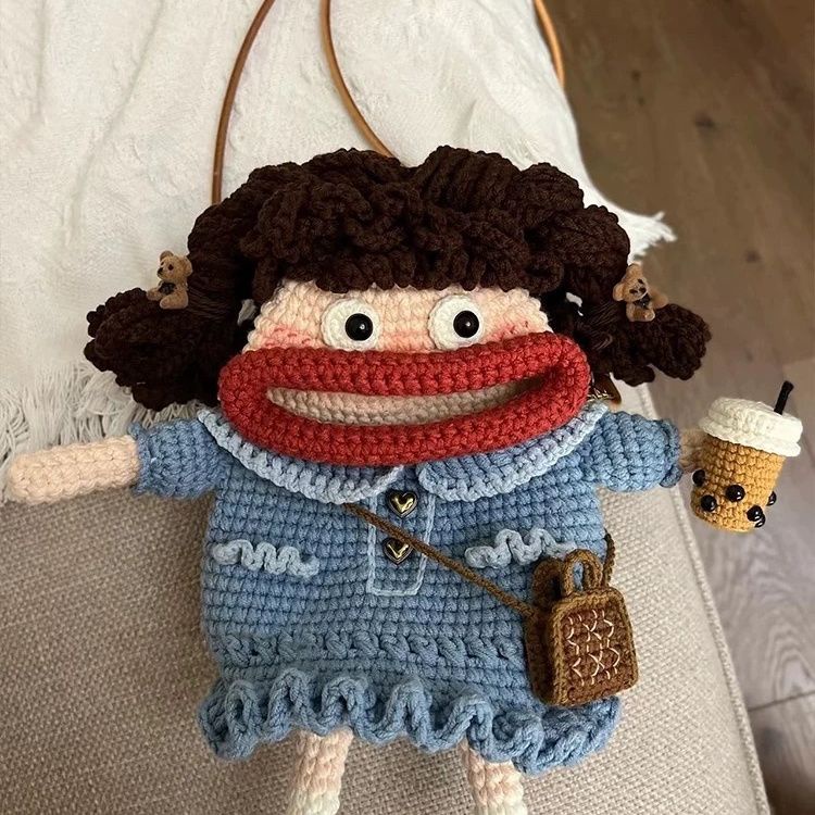 Túi Đựng Điện Thoại Hình Quyển Sách Miệng To Dễ Thương Cho Bạn Gái Tanabata