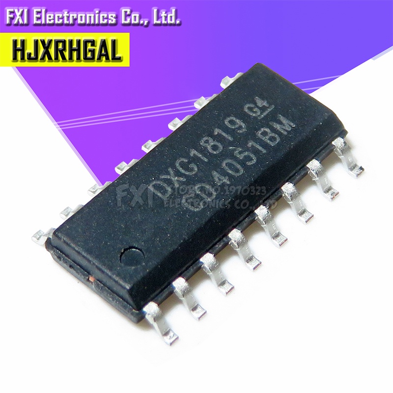 10 CÁI CD4051BM SOP16 SOP [CD4051 SMD mới