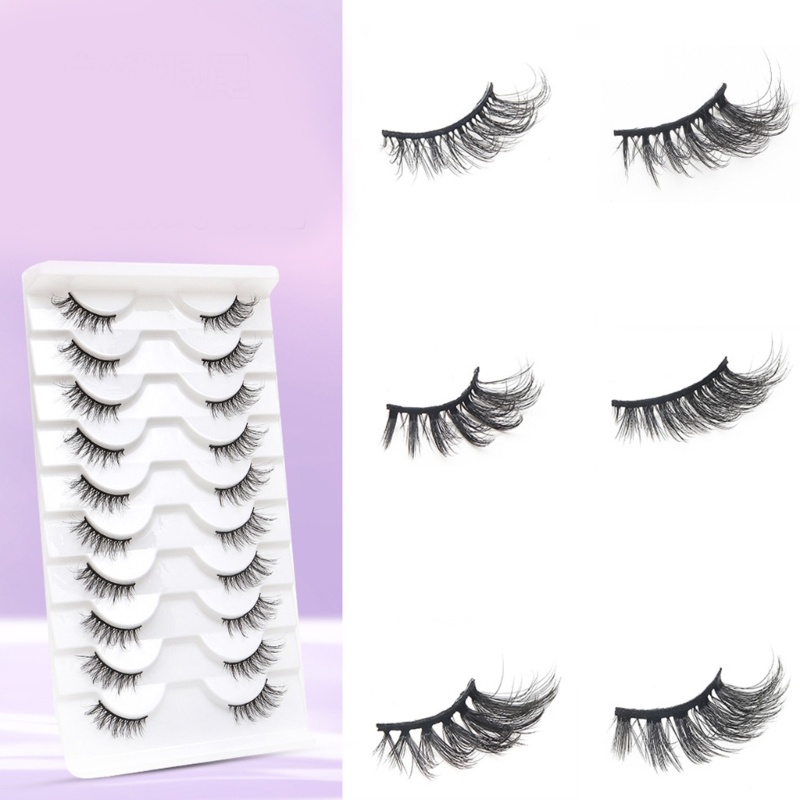 Hộp Lông Mi Giả Trang Điểm Mắt Mèo Tự Nhiên