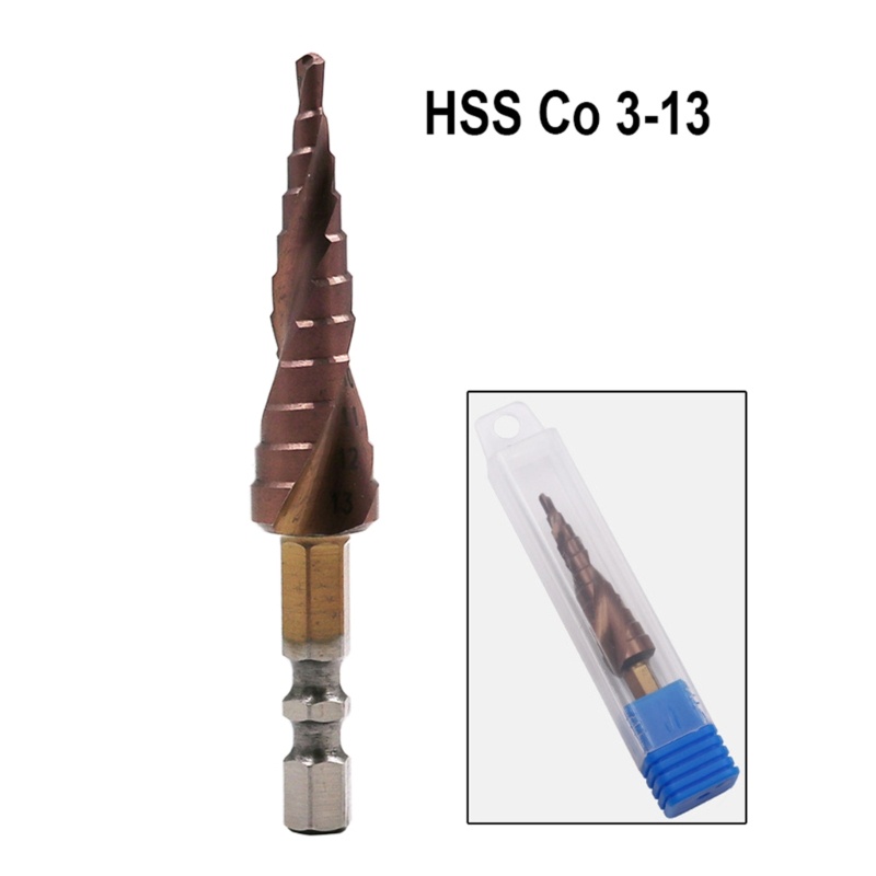 Mũi Khoan M35 Xoắn Ốc 3-13mm HSS-Co M35 Chuyên Dụng Làm Mộc