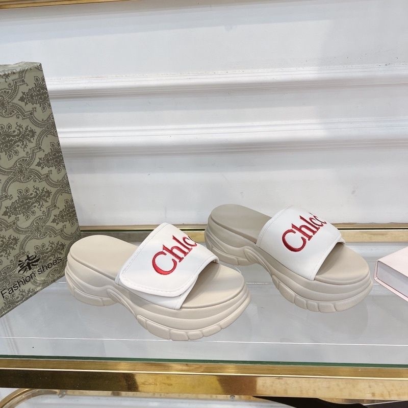 sandal nữ dep quai ngang tăng chiều cao mẫu mới hot hít - dép 1 giây chlee h1