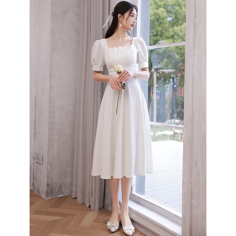 Váy trắng váy nữ 2023