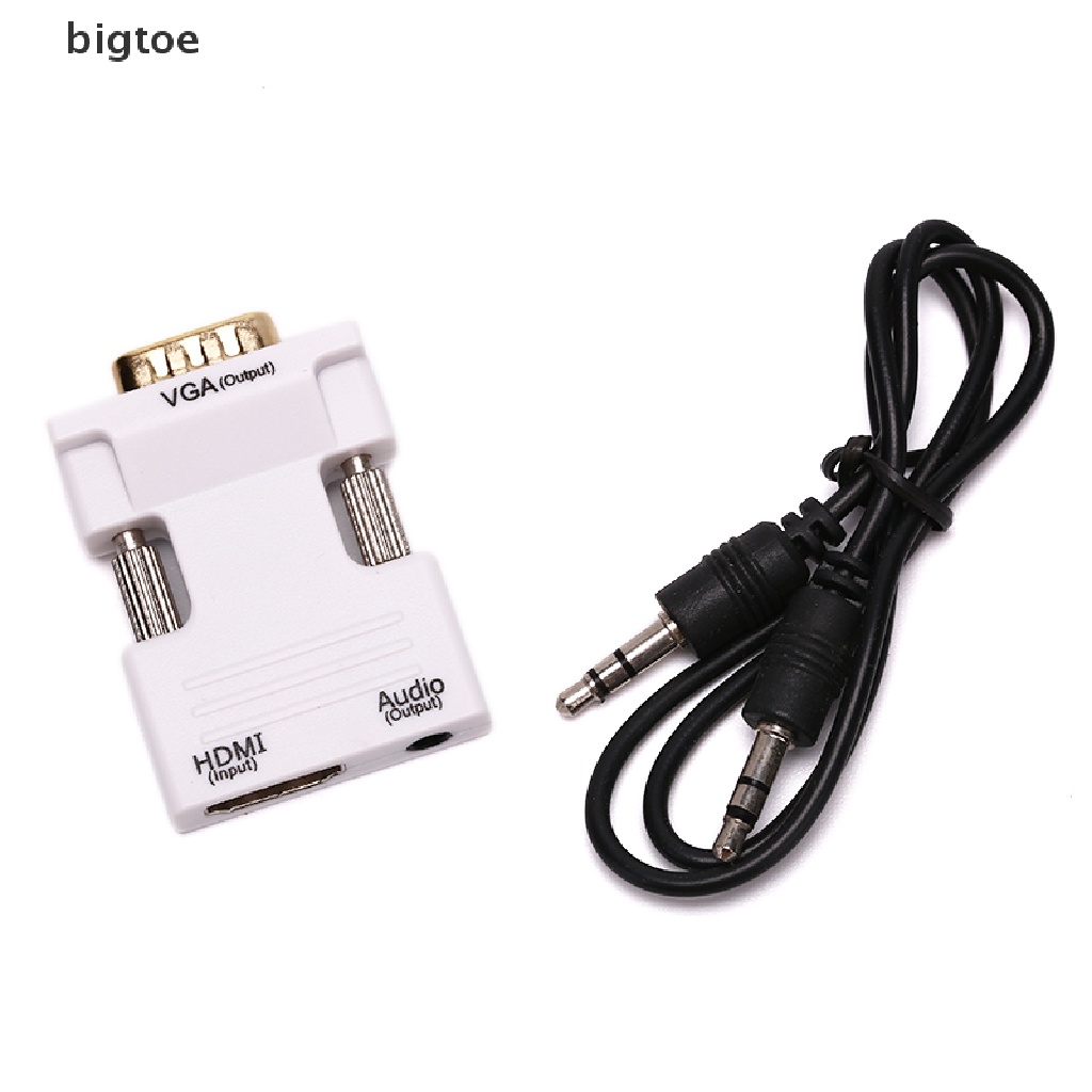 Bộ Chuyển Đổi VGA Sang HDMI Full HD 1080P Cho Máy Tính Laptop