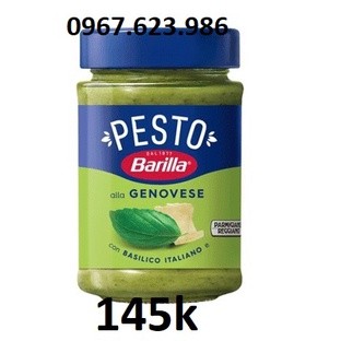 Sốt Pesto xanh “ALLA GENOVESE” hiệu Barilla – lọ 190g( giá cửa hàng 155k)