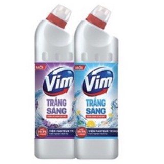 Gel Tẩy Rửa Bồn Cầu Nhà Tắm Vim Trắng Sáng