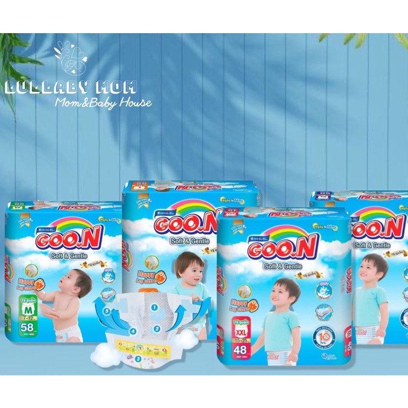 Bỉm/Tả Quần GOO.N Soft And Gentle Đủ Size Cho Bé