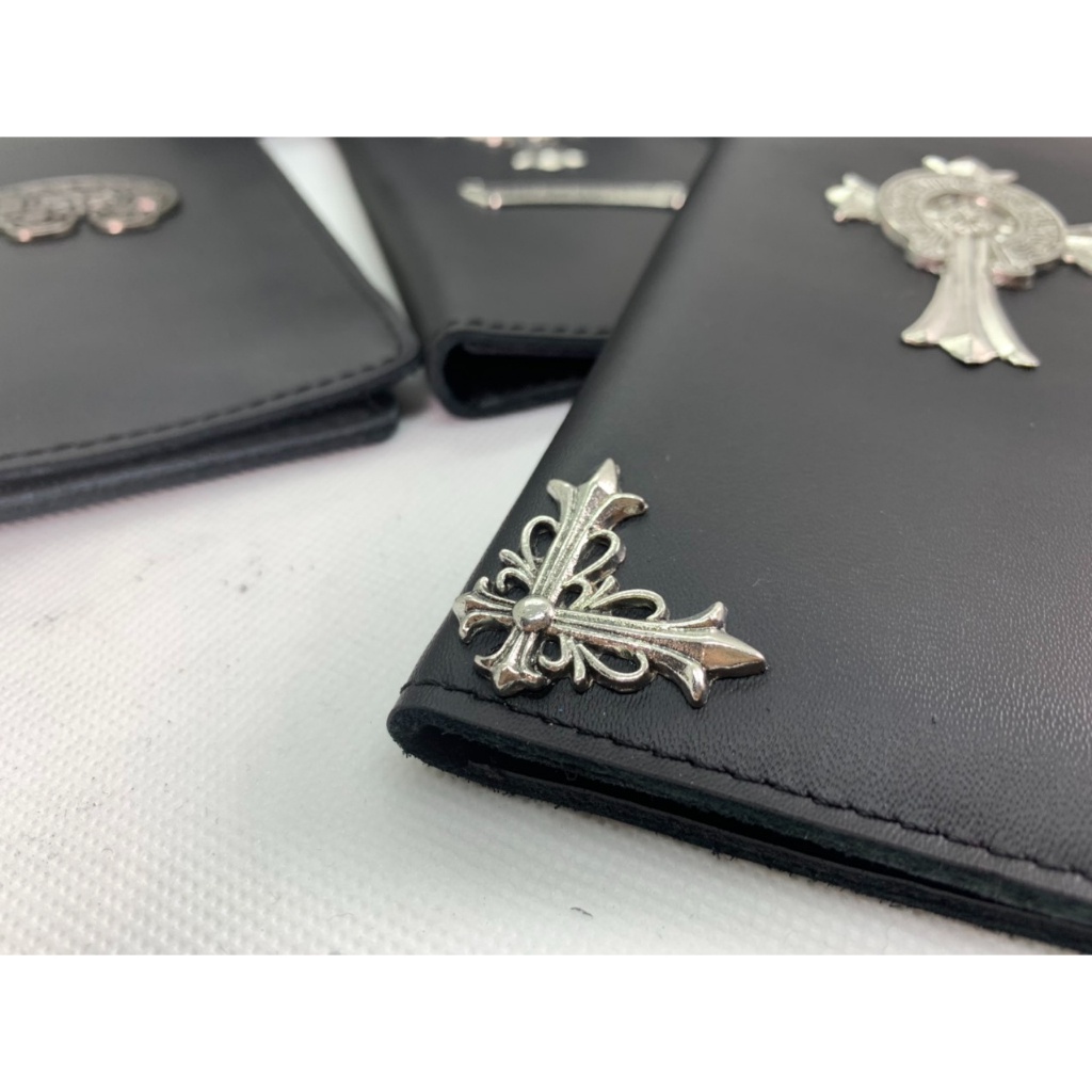 Ví dài Chrome Heart da bò ý cao cấp nguyên miếng - Shop Lộc Độc Và Lạ 92