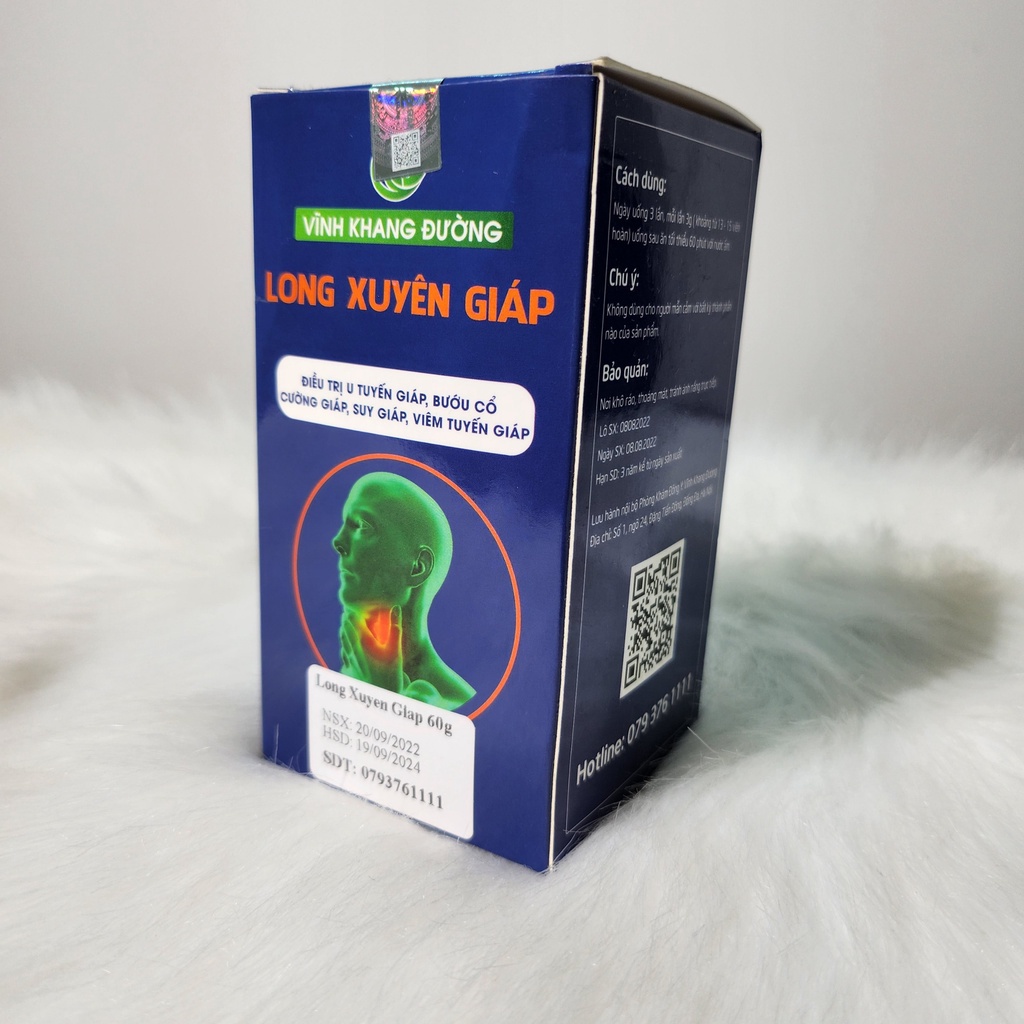 Long Xuyên Giáp Giảm U Tuyến Giáp, Bướu Cổ, Cường Giáp, Suy Giáp, Viêm Tuyến Giáp