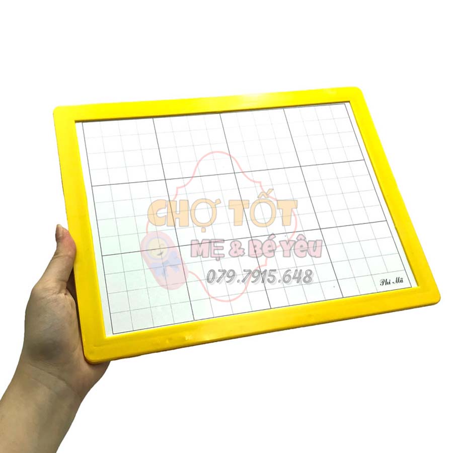 Bảng Bộ 2 Mặt + Lau Bảng + Bút Lông Bảng, Bảng Viết Bút Lông, Bảng Đen Viết Phấn