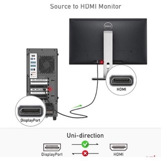 Cáp chuyển đổi tín hiệu displayport sang hdmi