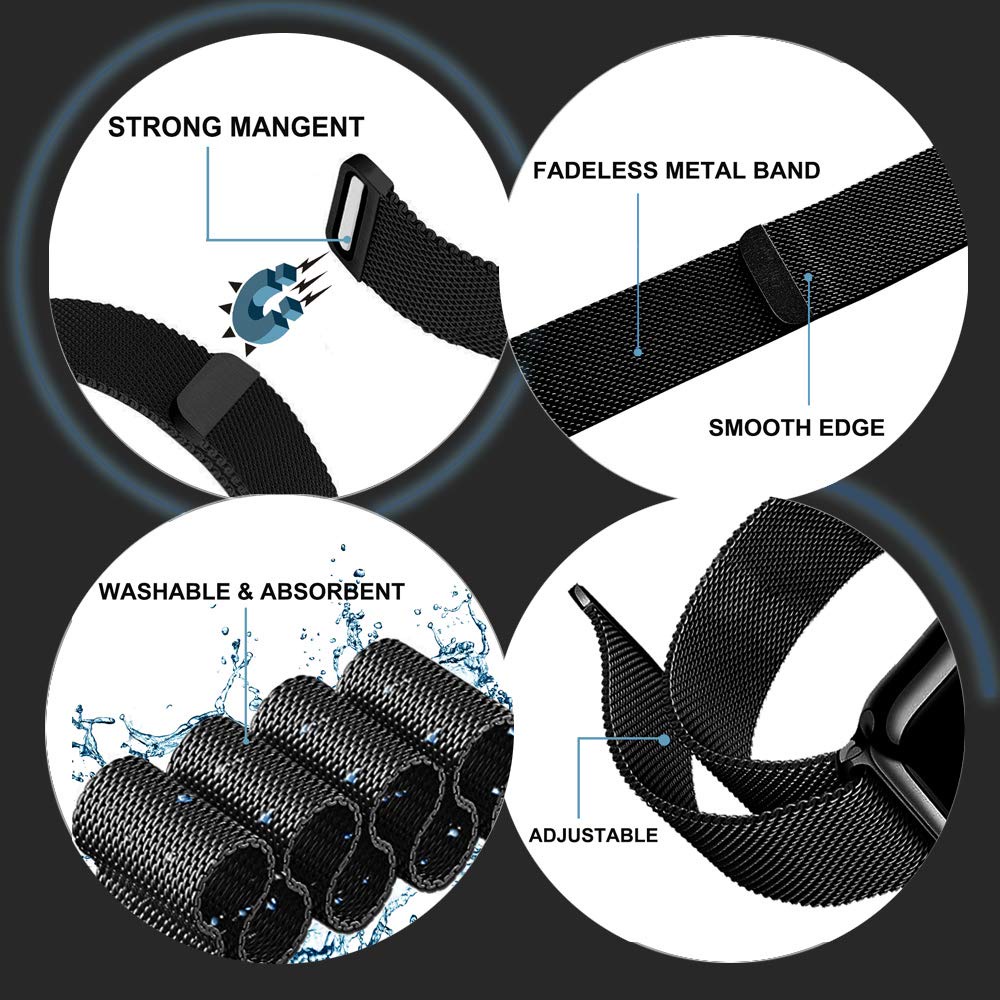 Dây Đeo Màu Trơn Cho Đồng Hồ Thông Minh Series Ultra 8 7 6 SE 5 4 3 2 1 Kích Thước 49mm 41mm 45mm 44mm 42mm 40mm 38mm