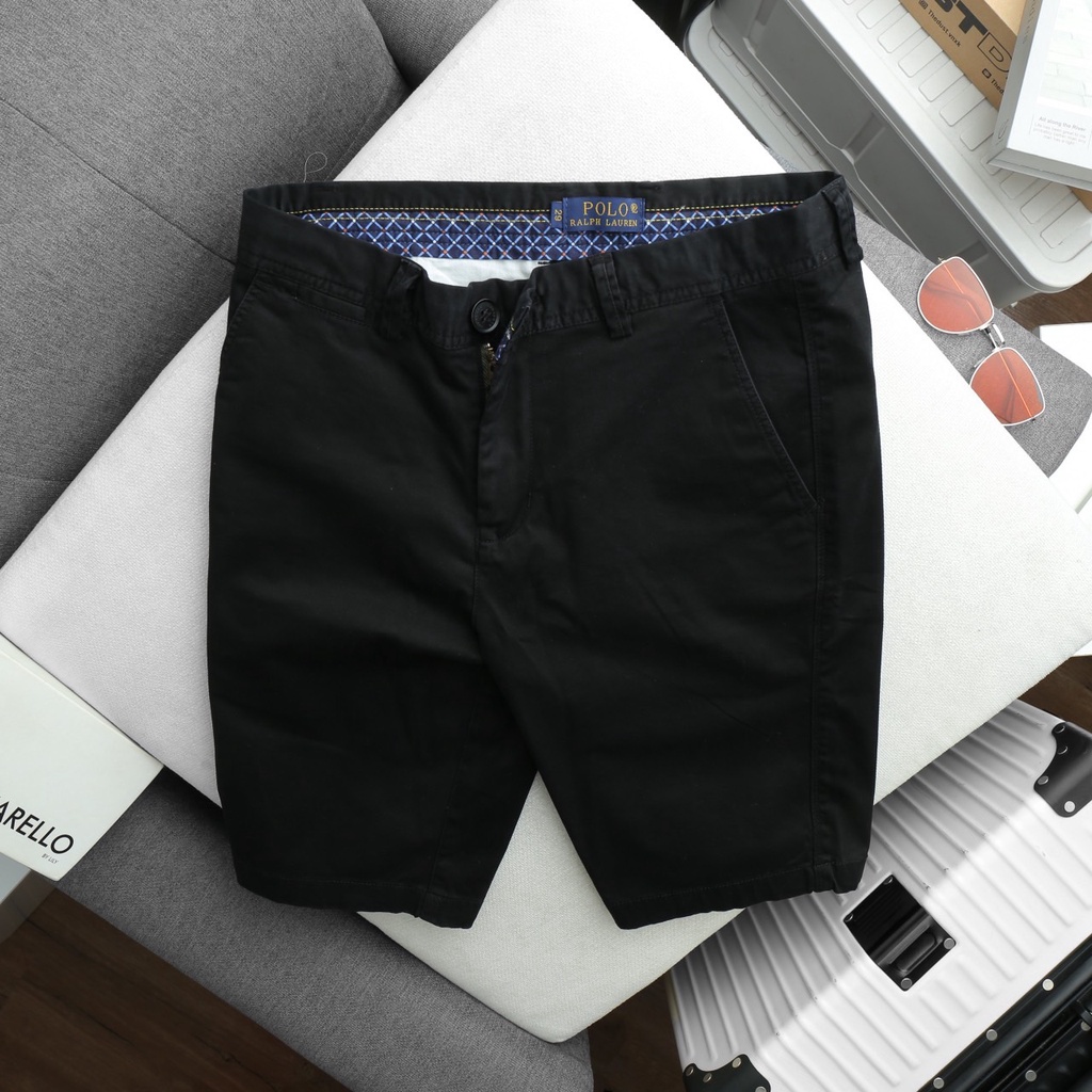 Quần Ngố KaKI Xuất Dư POLO VNXK, Quần Short nam kiểu dáng trẻ trung dày mềm mịn, không bay màu af043