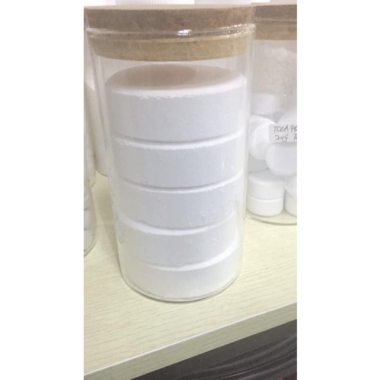 Clo dạng viên TCCA 90 viên 200g 1kg khử trùng hồ bơi