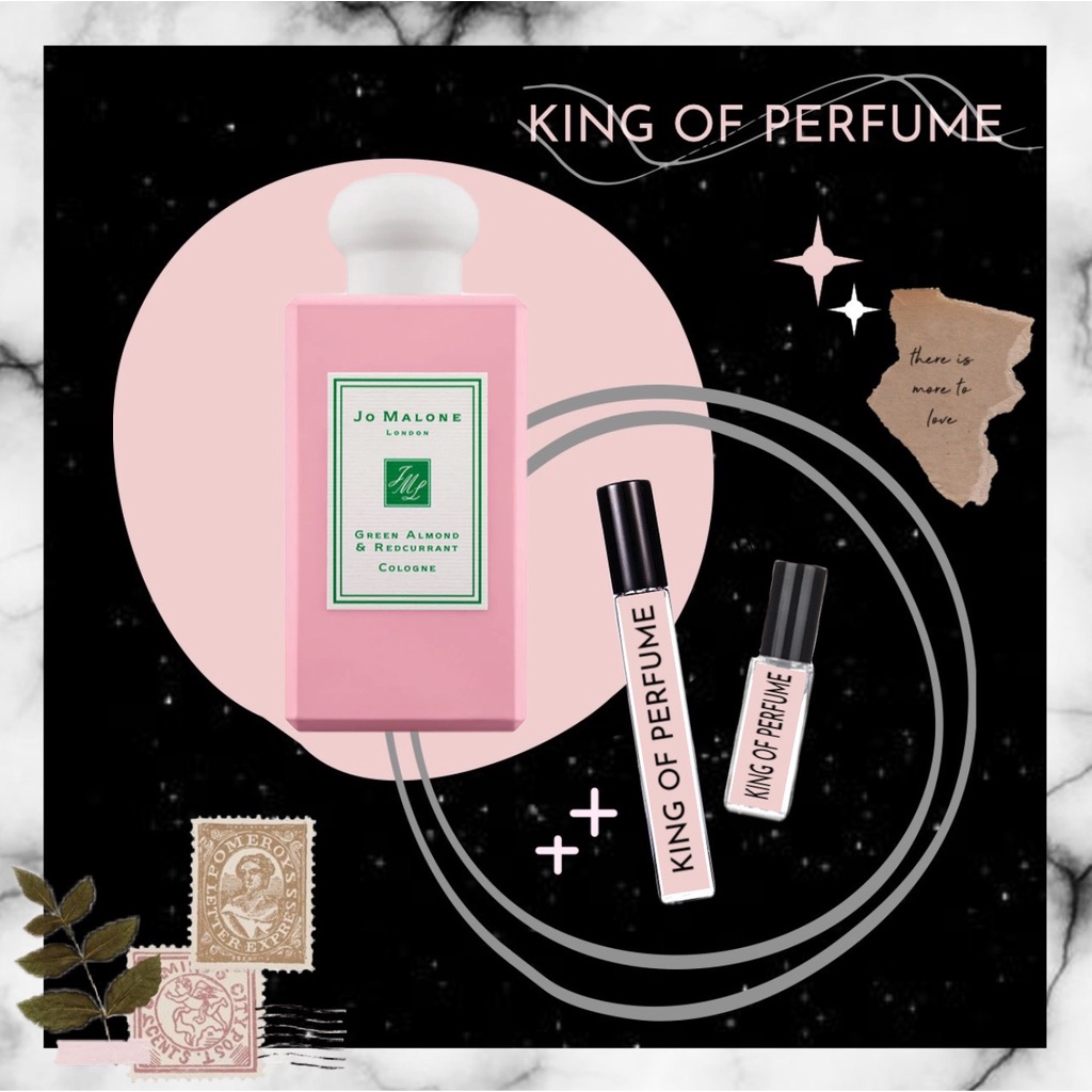 ♘♞ Nước hoa Jo Malone Green Almond & Redcurrant ᴛᴇsᴛᴇʀ - 𝒦𝒾𝓃𝑔 𝑜𝒻 𝒫𝒶𝓇𝒻𝓊𝓂𝓈 ♘♞