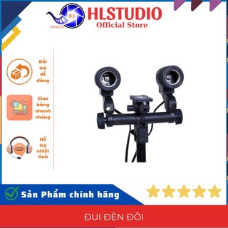 Đui Đèn Đôi Có Lỗ Cài Ô E27 HL Studio