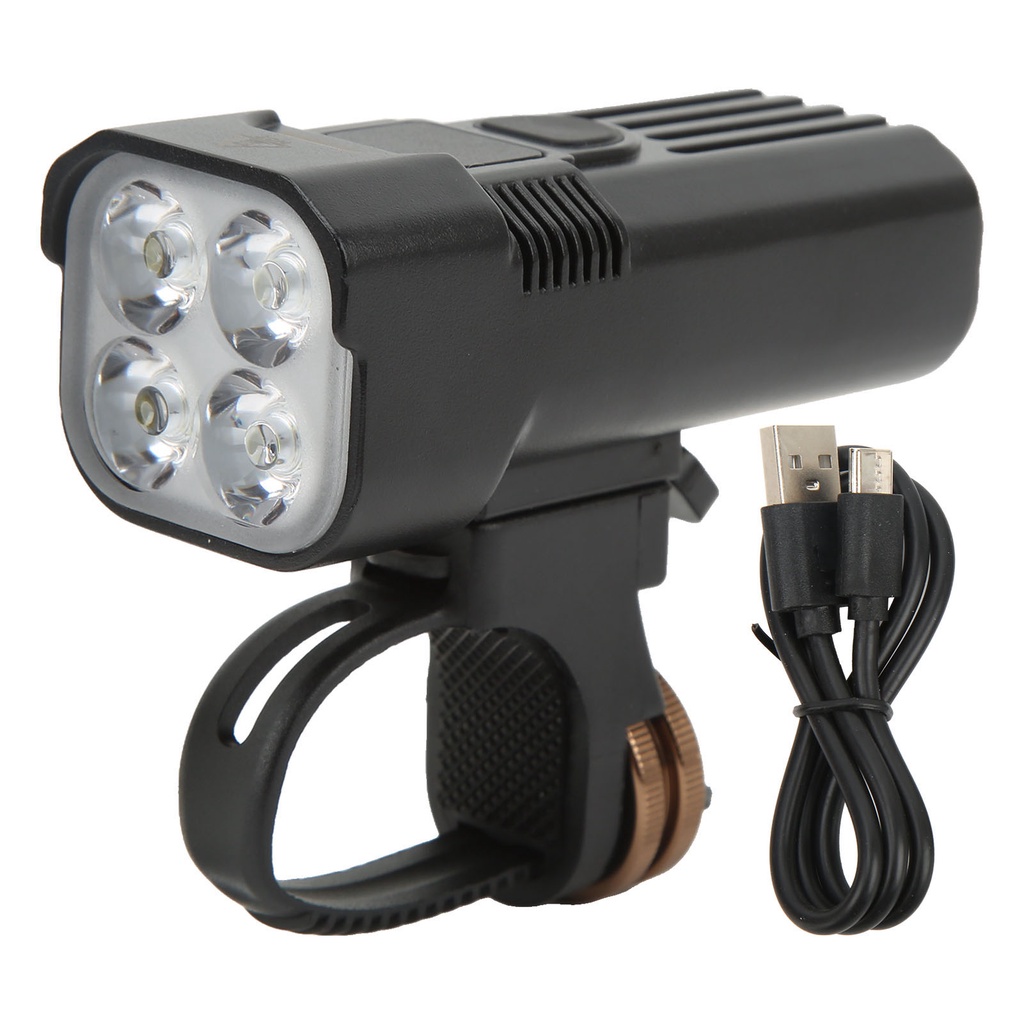 Có thể bán buôn Đèn Pha Xe Đạp LED Chống Nước IP65 Trước Siêu Sáng Sạc USB Cho Đi Vermont055 Hàng giao ngay