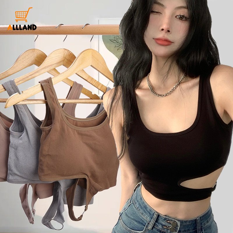 Áo Thun Ba Lỗ Dệt Kim / Áo Sát Nách Bằng Vải Cotton Thoải Mái Thời Trang Xuân Hè Cho Nữ