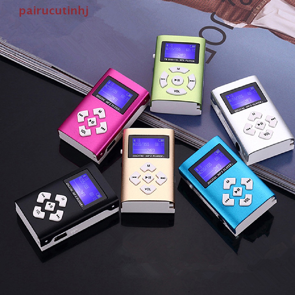 Máy Nghe Nhạc Mp3 Mini 32Gb Khe Cắm Thẻ Nhớ Usb