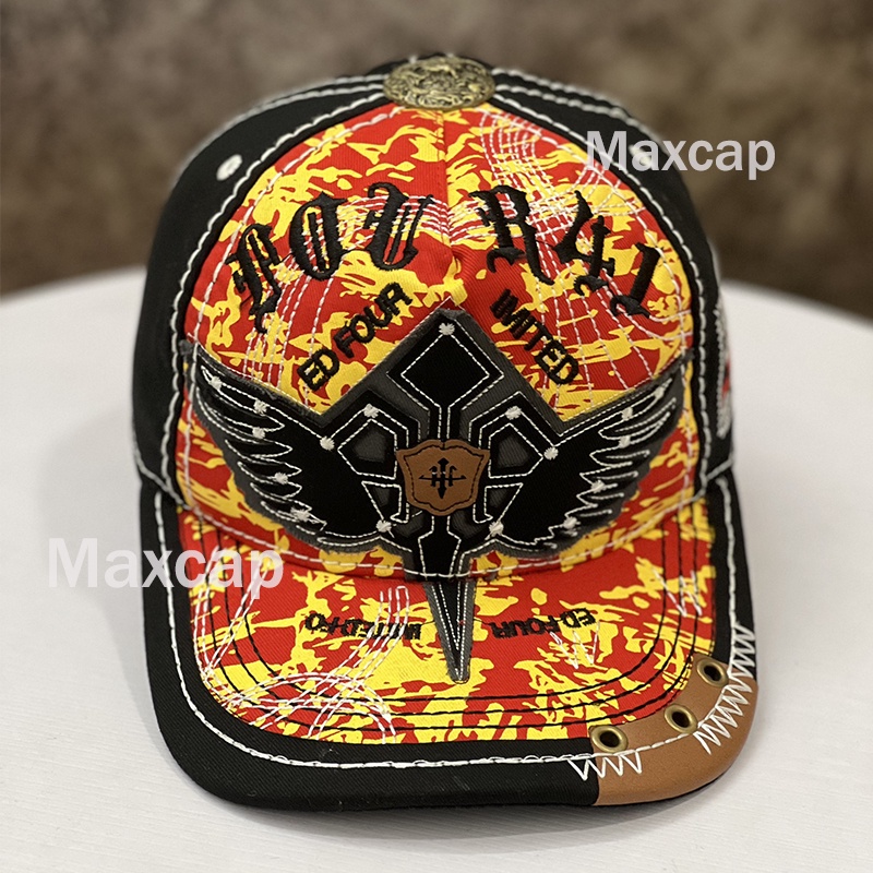 Nón Địa True Four 41 Cánh Chim Vàng Đỏ