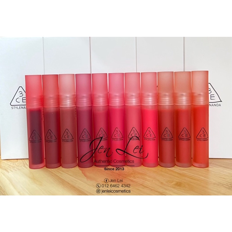 [HÀNG CHÍNH HÃNG] SON TINT LÌ 3CE BLUR WATER TINT (NEW)