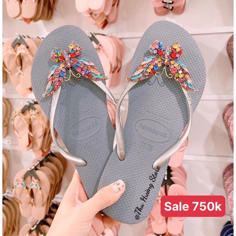 Dép HVN Nữ Slim Mix Bươm' Chúa 7 Màu