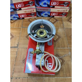 COMBO bếp ga công nghiệp  🥰Free ship🥰  COMBO bếp gas công nghiệp  inox NASYO L10SI + bộ van dây hàng xuất giá rẻ