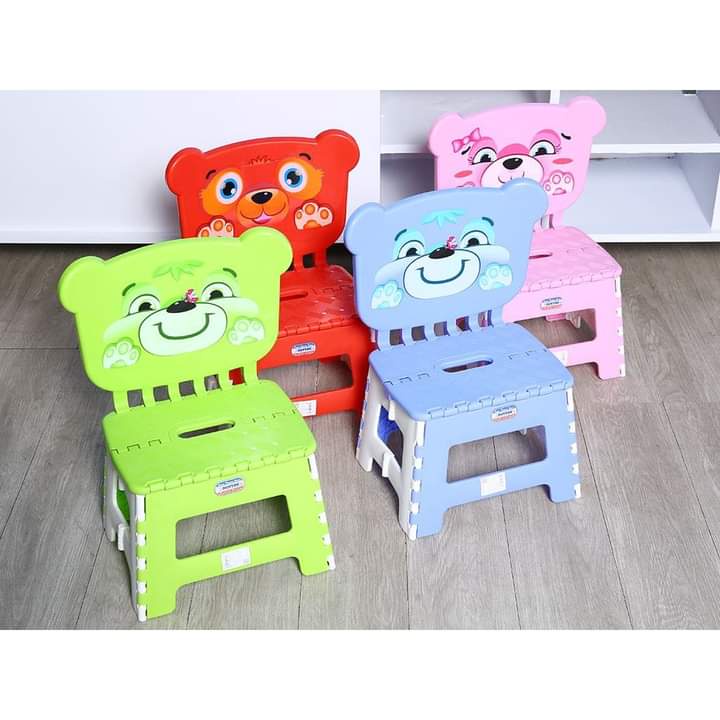 Ghế nhựa dựa xếp cho bé Duy Tân 1236 ( ghế cho bé ) ( Hàng Việt Nam chất liệu cao cấp , an toàn )