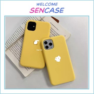 ỐP CHỐNG BẨN màu vàng logo táo cho iphone 6/6s/7/8/6splus/6plus/7plus/8plus/X/Xs/Xsmax/11/11promax