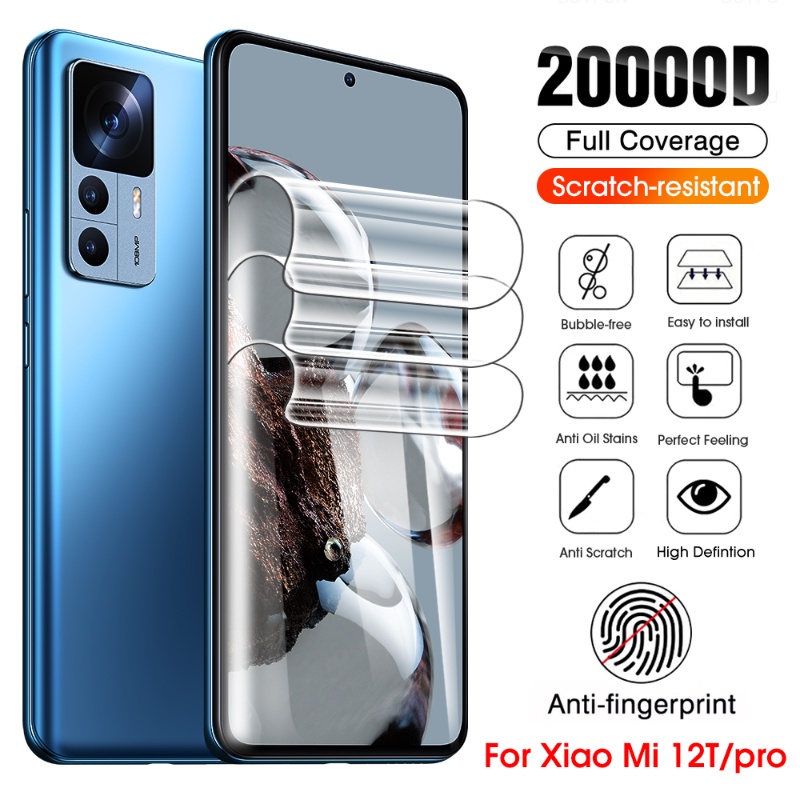 Ultra Film Dán Bảo Vệ Màn Hình Điện Thoại Xiaomi 12T / 12T Pro Bằng TPU Hydrogel Chống Trầy Xước