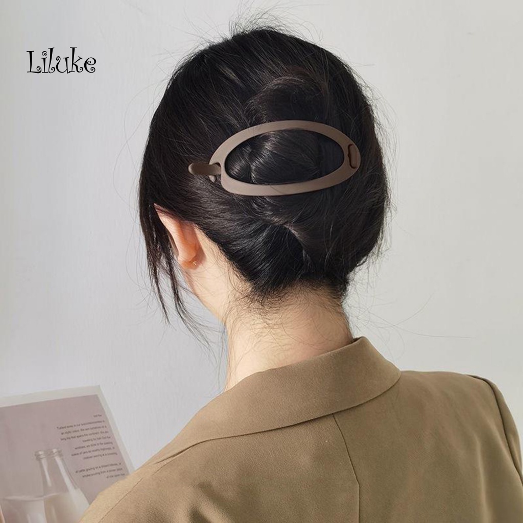 Kẹp Tóc Càng Cua Kiểu Dáng Đơn Giản Thời Trang Cho Nữ