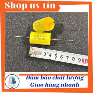 Tụ lọc dành cho loa trung 8.2 uf 400v mei de sheng
