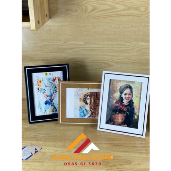 Khung Hình Treo Tường , Khung Bằng Khen, Khung Ảnh Trang Trí - Mặt Mica trong suốt, sang trọng