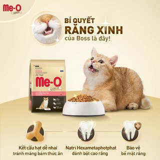 Me0 / MeO / Me-O Gold Indoor 1,2kg thức ăn hạt khô cho mèo trưởng thành giảm mùi hôi chất thải