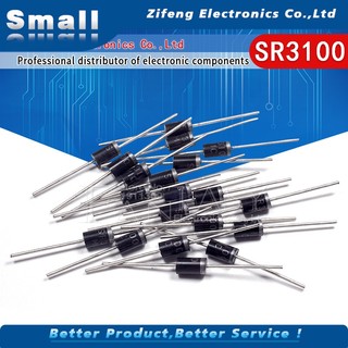 Set 20 Điốt Bán Dẫn Sr3100 Sb3100 Do-41 3a 100v