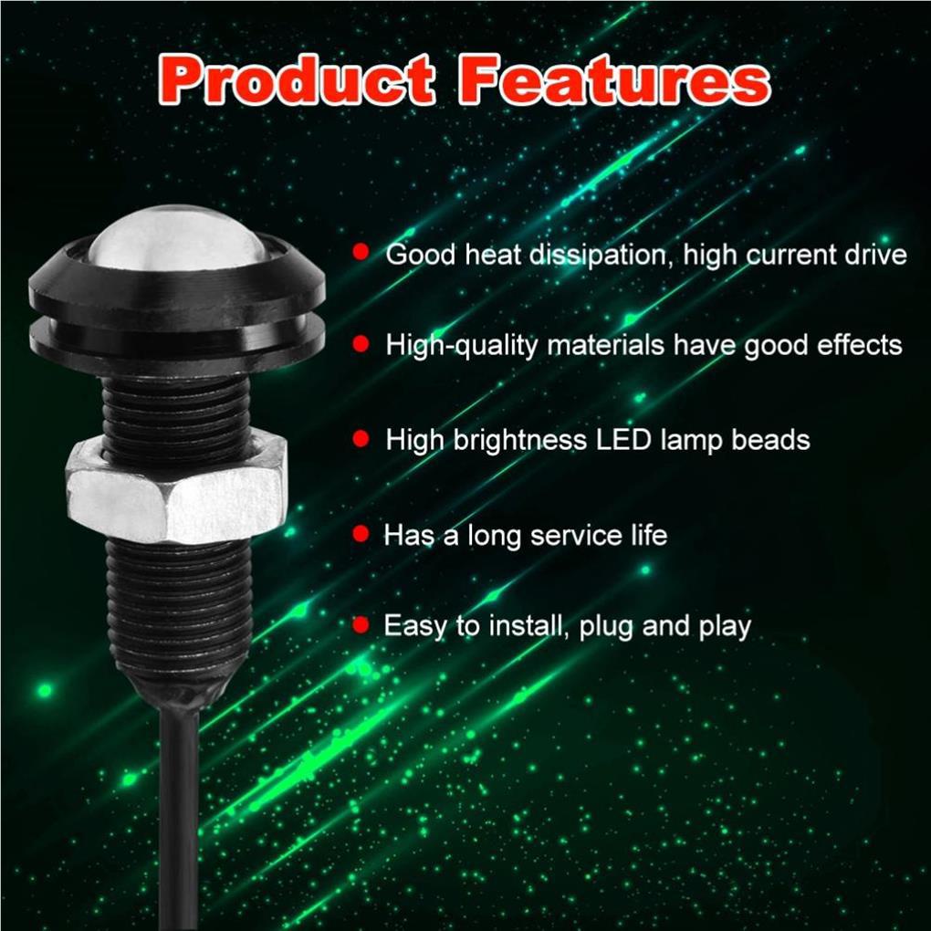 Set 10 Đèn LED Thay Thế Chuyên Dụng Cho Xe Hơi