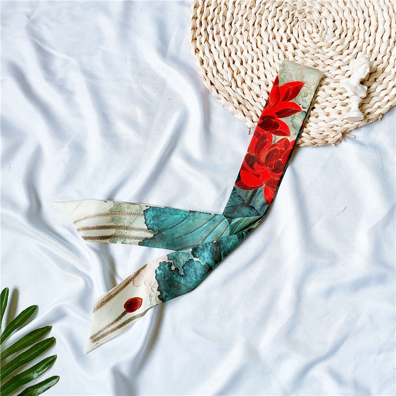 Khăn Choàng Cổ Dài In Họa Tiết Sang Trọng Thời Trang Cho Nữ