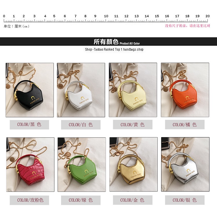 Túi Xách JASMIN NOIR Đeo Chéo Vân Da Cá Sấu Phối Dây Xích Thời Trang Nữ Sành Điệu