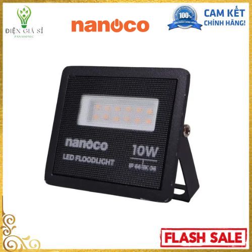 Đèn Pha Led 10w(NLFM0106) Chính Hãng Nanoco Chống Nước IP66