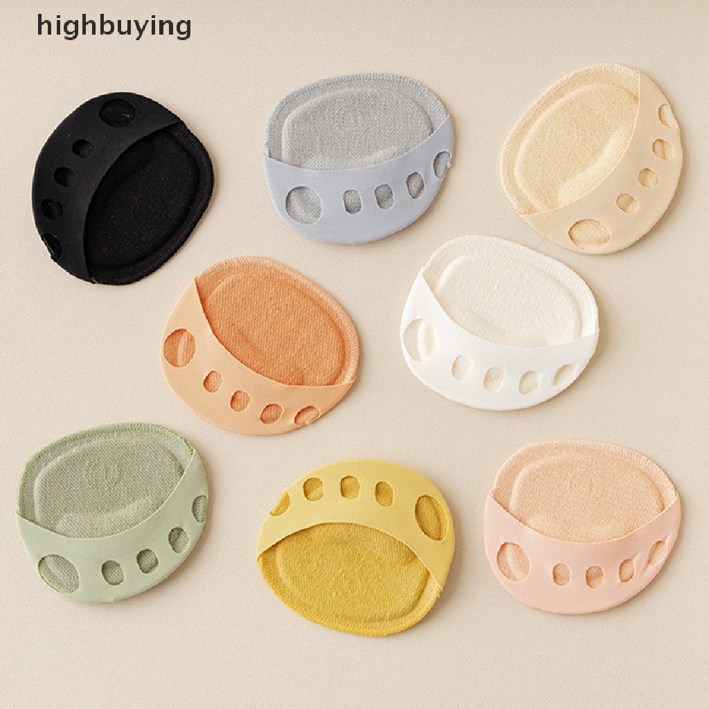 1 Cặp Đệm Lót Giày Cao Gót Mềm Mại Thoáng Khí Giảm Đau Chăm Sóc Sức Khỏe Cho Nữ