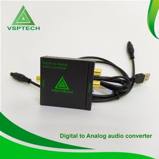 Bộ Chuyển (Cáp Quang) Optical ra AV AUDIO + Jack3.5 ( Kèm dây Optical) - Hàng chất lượng BH 6 tháng Offline