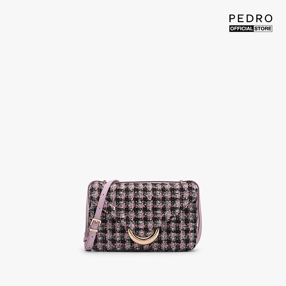 PEDRO - Túi đeo chéo nữ nắp gập phom chữ nhật Terrazo PW2-76610059-1-24