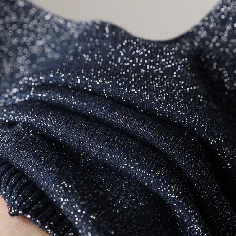 Áo Hai Dây Dệt Kim Cổ Chữ V Thời Trang Mùa Hè Gợi Cảm Cho Nữ