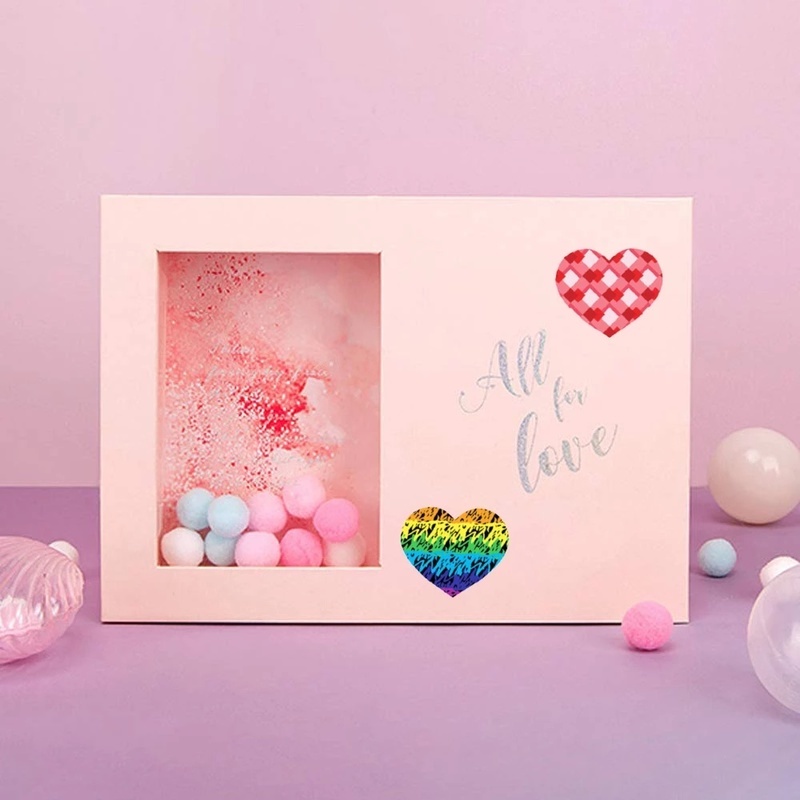 Cuộn 500 Nhãn Dán Trang Trí Nhật Ký / Đồ Ăn Tráng Miệng DIY