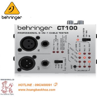 CT100 Bộ Test Dây Behringer